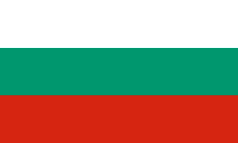 Bulgaria Flaga - KADRY NARODOWE MĘŻCZYZN