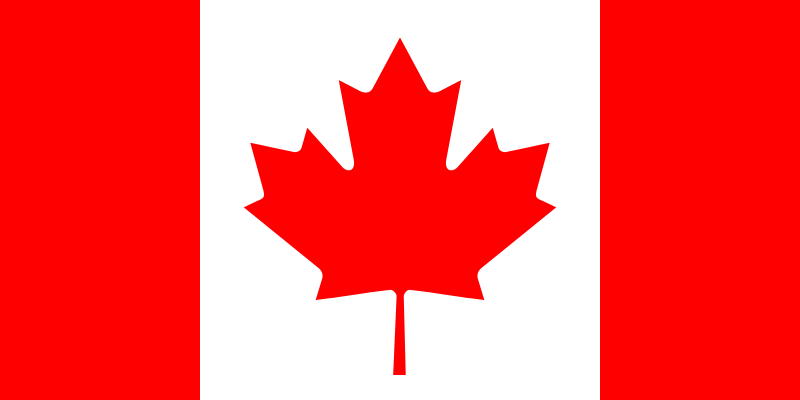 Kanada Flaga - KADRY NARODOWE KOBIET