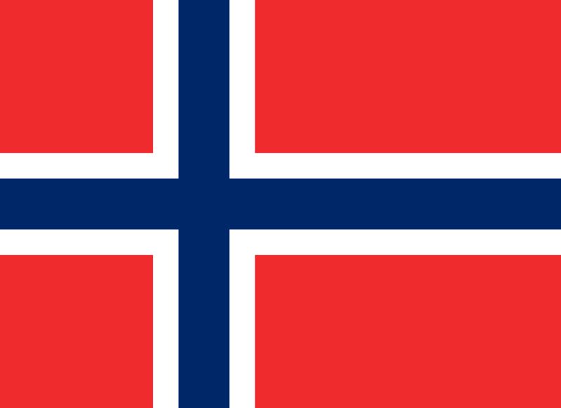 Norwegia Flaga - KADRY NARODOWE MĘŻCZYZN