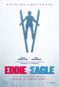 Eddie the Eagle Poster Film 202x300 - Filmowe przestworza Eddiego Edwardsa - w kinach w 2016 roku! (ZWIASTUN)
