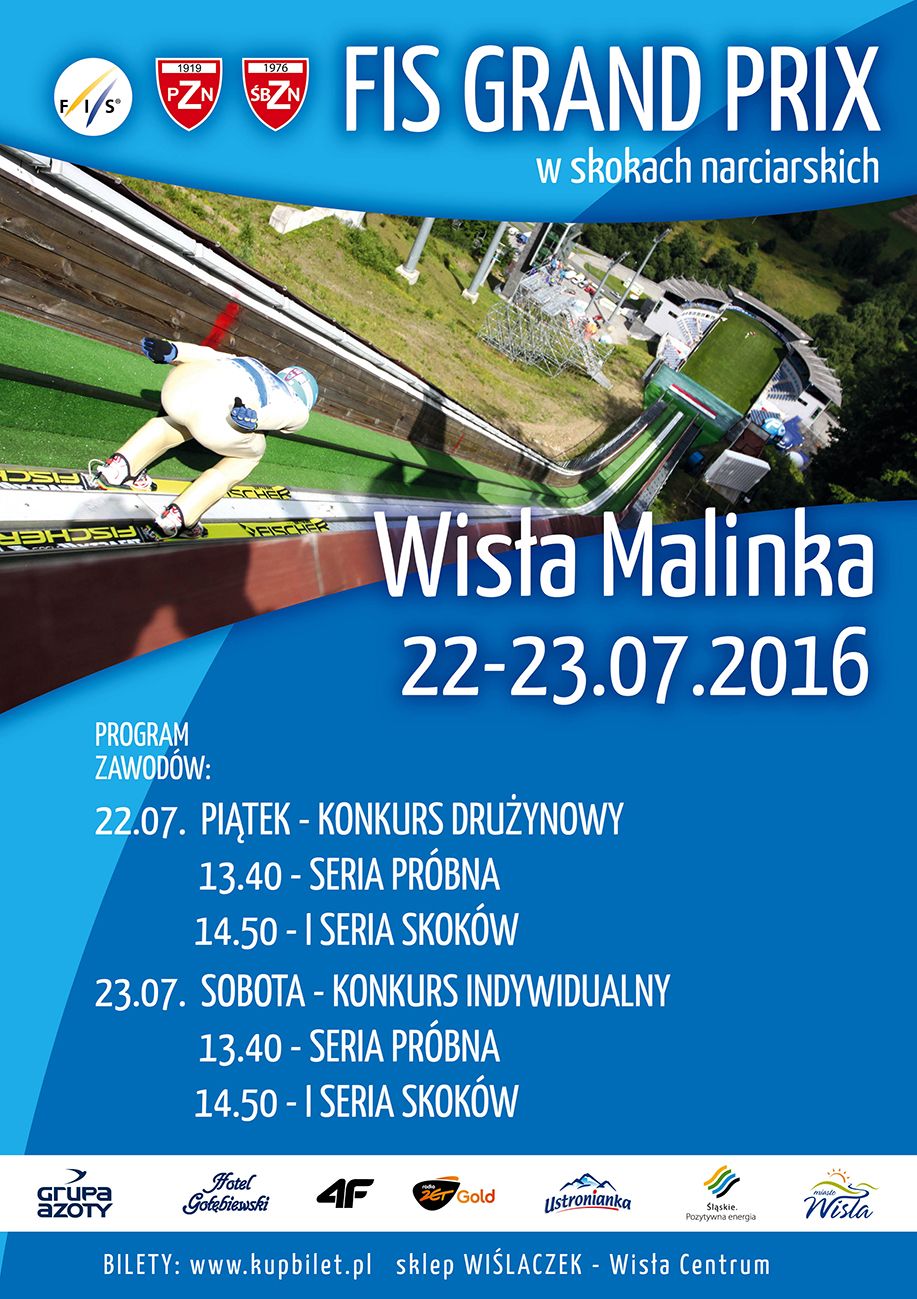 LGP.Wisla .2016.plakat - LGP Wisła 2016 (program, bilety, sektory, skocznia)