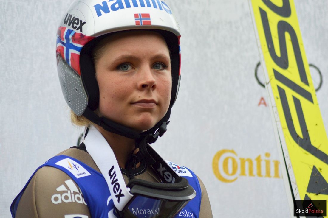 Maren Lundby Frenstat.2017 fot.B.Leja  - PŚ Pań Lillehammer: Maren Lundby wygrywa inaugurację, Japonki poza podium
