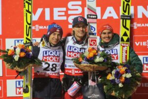 podium MŚ loty Oberstdorf 2018 fot. Julia Piątkowska 300x200 - Daniel Andre Tande o sukcesie w Oberstdorfie: "Zawsze o tym marzyłem"