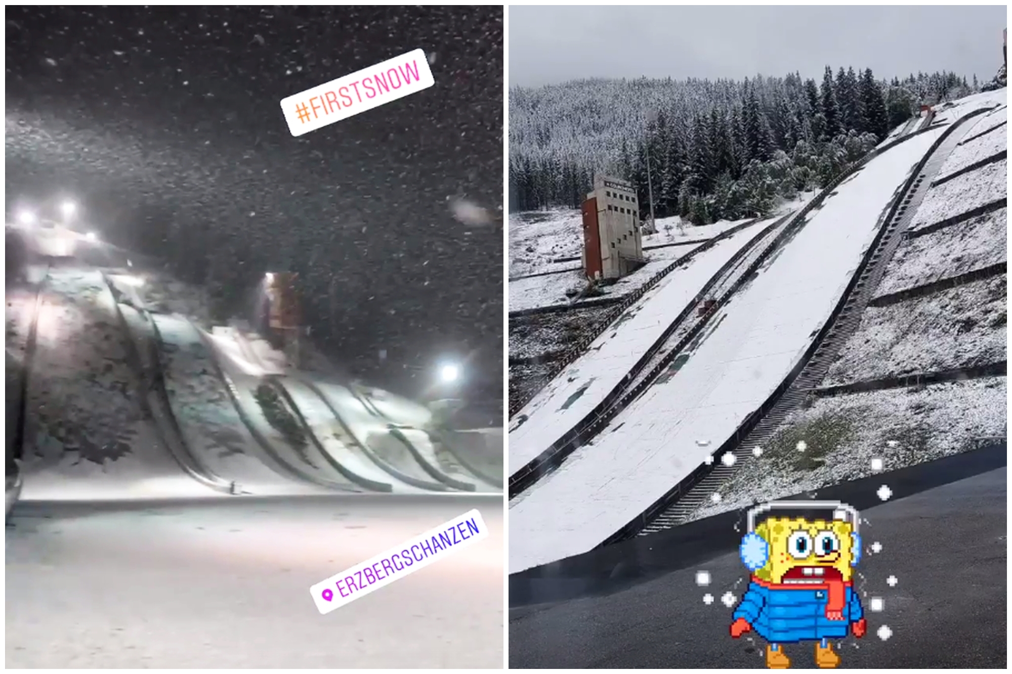 You are currently viewing Śnieg na skoczniach w Eisenerz, Courchevel i Planicy!
